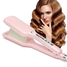 Профессиональные ЖК-щипцы для завивки волос с температурой, 2 барреля, щипцы для завивки волос, большая волна, щипцы для завивки, керамические волнистые щипцы для завивки яиц, стайлер, инструменты