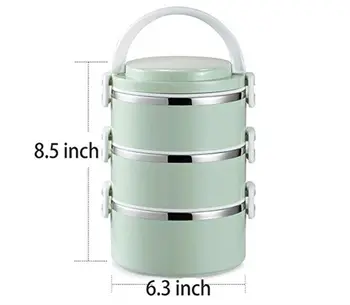 

Bosideng Compact Size Home Office lunch Box Thermal For Food Bento Stainless Steel For Kids Portable Picnic