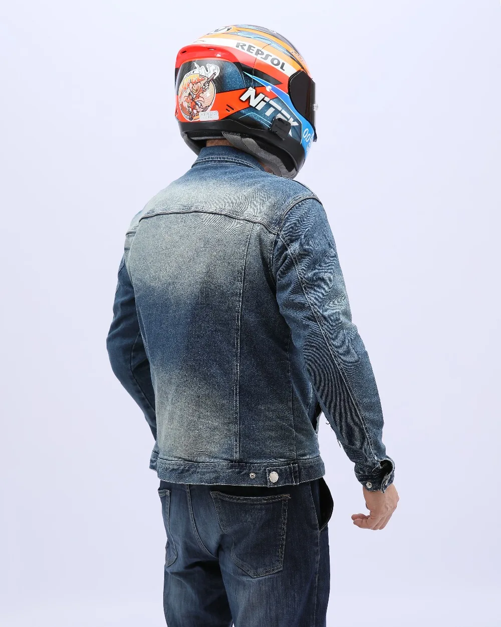 FREE YOGIN Motorcycle jeans Jacket 3