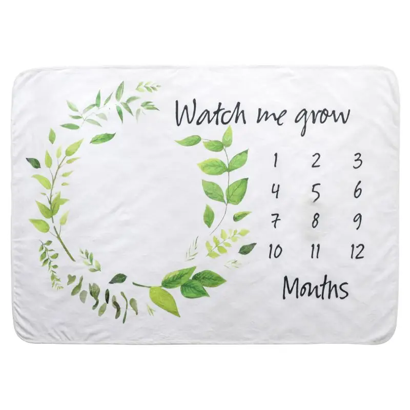 

Baby Photography blanket Baby Monthly Milestone Blanket Photo Props Newborn Boys Girls Shower Gifts Photography Pad