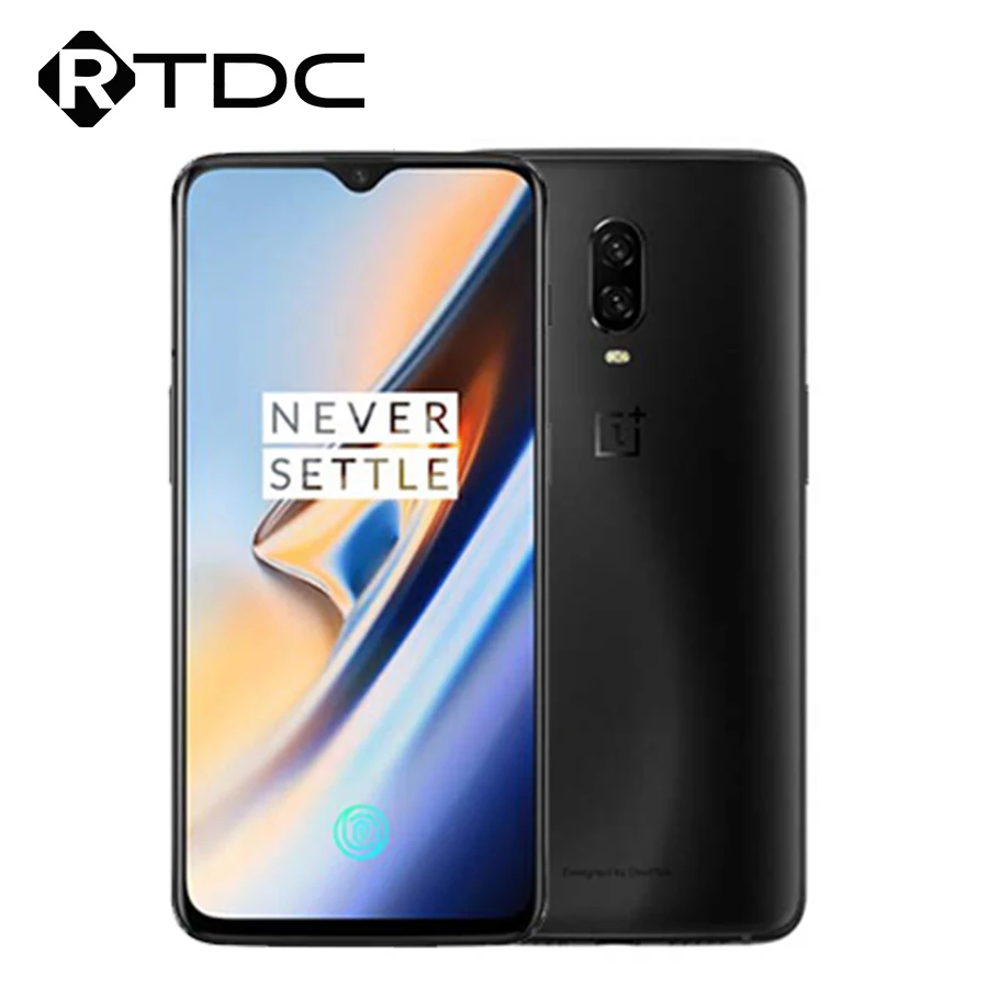 Глобальная версия Oneplus 6T 8 ГБ 128 в дисплее сканер отпечатка пальца Snapdragon 845 полный