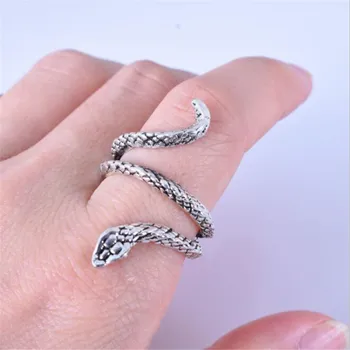 

New popular punk retro snake animal men's fashion domineering jewelry hip hop rock accessories holiday gifts wholesale