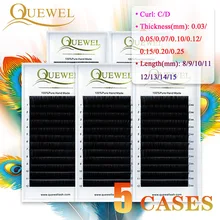 Накладные норковые ресницы для наращивания, индивидуальное наращивание ресниц, шелковые волокна, натуральные толстые мягкие ресницы, профессиональные ресницы