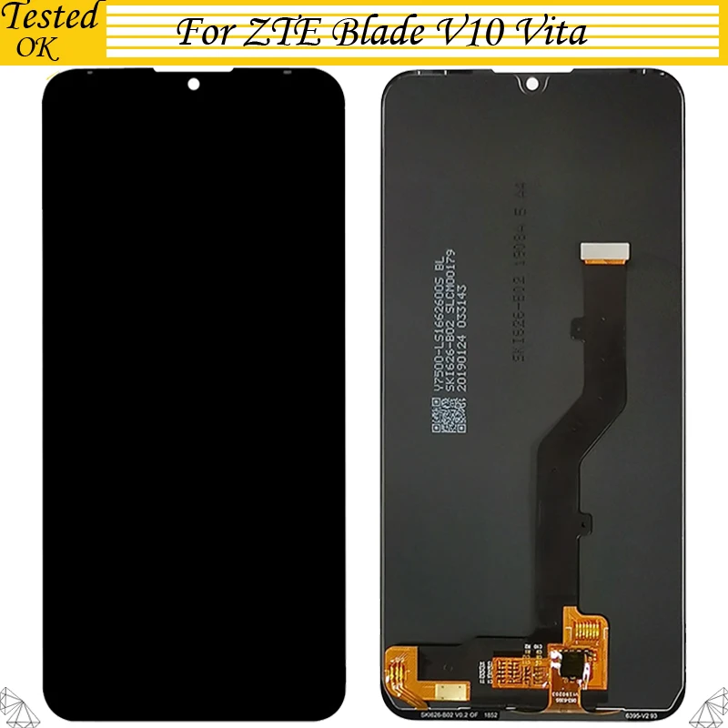 

6.26inch For ZTE Blade V10 Vita LCD Display and Touch Screen Digitizer 100% Tested Working For ZTE Blade V 10 Vita LCD Screen