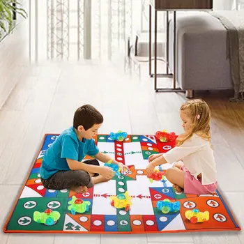 

Climbing Mat Game Pad Flight Chess Children's Carpet Interactive Toy Carpet Kid Play Mat Floor Mats EVA Dice Game Blanket