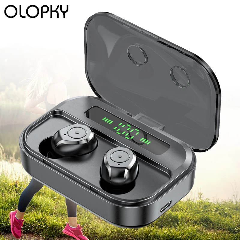 

M7s TWS Wireless Earphone LED Display 5.0 Bluetooth Headsets For iPhone Huawei Sport Earphone Phone Power Bank Dual Host Headset