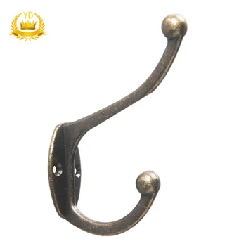 

Coat Hooks Bosdontek 1 Pcs Clothes Hooks Vintage Antique Hat Wall Mounted Hook For Kitchen Bathroom Bedroom YDHS
