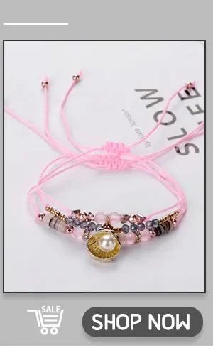 Богемные браслеты дружбы и браслеты для женщин Boho Кристалл бисер кисточка Шарм браслет набор Femme Pulseras Mujer ювелирные изделия подарок