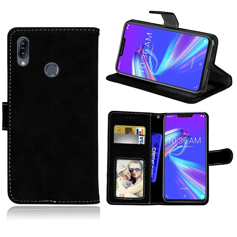 

Asus Zenfone Max M2 ZB633KL Case Luxury PU Leather Phone Case For Asus ZB633KL ZB ZB633 633 633KL KL X01AD Case Flip Cover 6.3