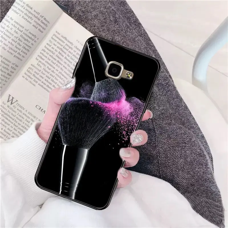 Girl love makeup brush