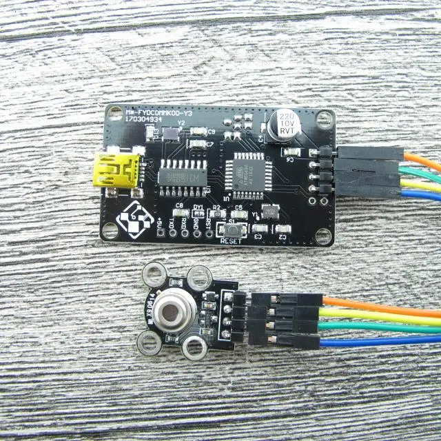

MLX90614 Non-contact Infrared Temperature Measurement Module USB Communication Serial Port