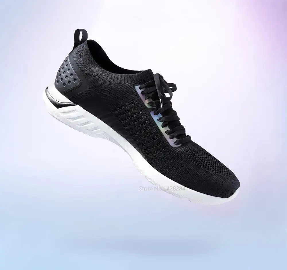 Xiaomi youpin 90 men Hollow Breathable running shoes light high elastic soft Non-slip sneakers outd