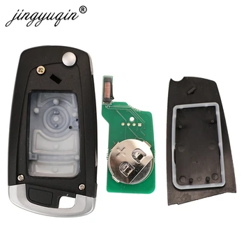 Keyforkess CAS2 modificato vibrazione chiave a distanza 315/433/868MHZ Chip di ID46-PCF7953 per BMW 3 5 7 E38 E39 E46 M5 X3 X5 E65 4 pulsante Fob - Jingyuqin CAS2 modificato vibrazione chiave a distanza 315 433 868MHZ Chip di ID46 PCF7953 per