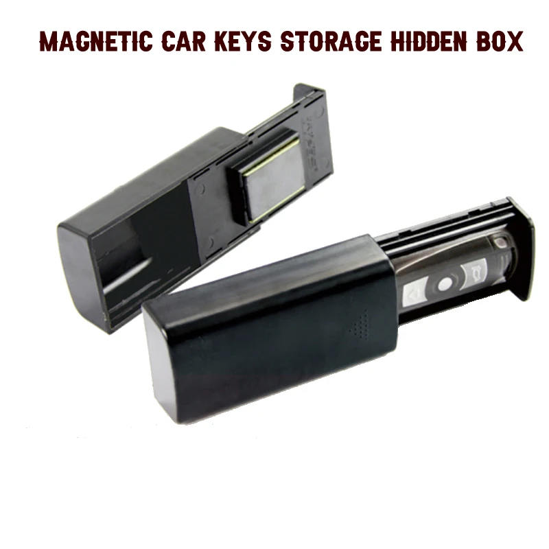 Creative Stash Key Safe Storage Box Magnetic Portable Storage Box Hidden Keys For Car Caravan Truck Home Travel Outdoor Camp