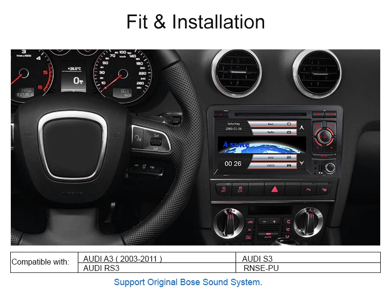 Clearance A-Sure 2 Din Car Auto Radio DVD Player GPS Stereo Navigation For Audi TT MK2 2006-2009 3G Bluetooth SWC RDS DAB+ VMCD Multimedia 2 Clearance A-Sure 2 Din Car Auto Radio DVD Player GPS Stereo Navigation For Audi TT MK2 2006-2009 3G Bluetooth SWC RDS DAB+ VMCD Multimedia 2