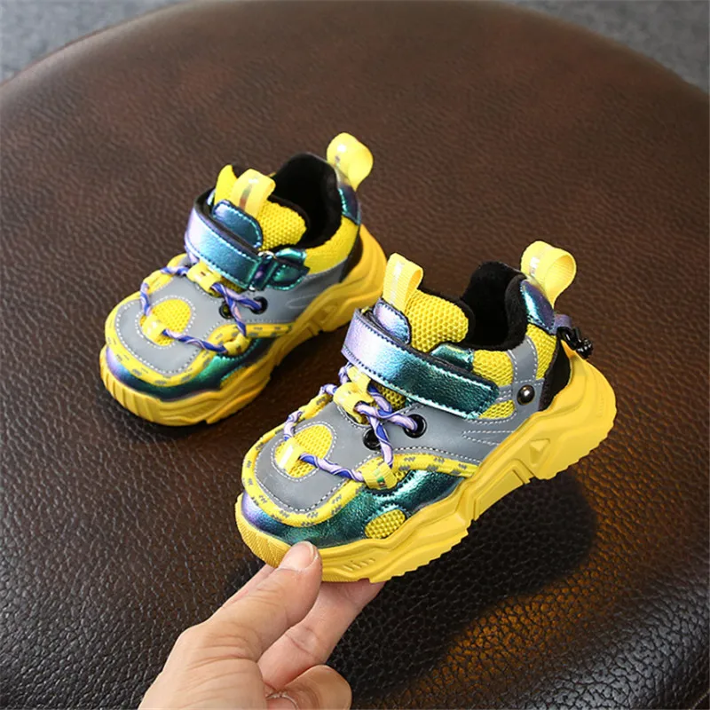

New Autumn/Winter Children's Shoes Toddler Boys Sports Shoes Soft Kids Sneakers Outdoor Tennis Non-slip Baby Shoes 21-25