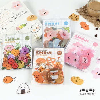 

20set/lot Stationery Stickers Kawaii expression Diary Decorative Mobile Stickers Scrapbooking DIY Craft Stickers