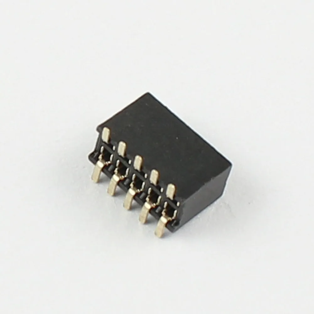 10Pcs 1.27mm Pitch 2x5 Pin 10 Pin Female SMT SMD Double Row Pin Header Strip 