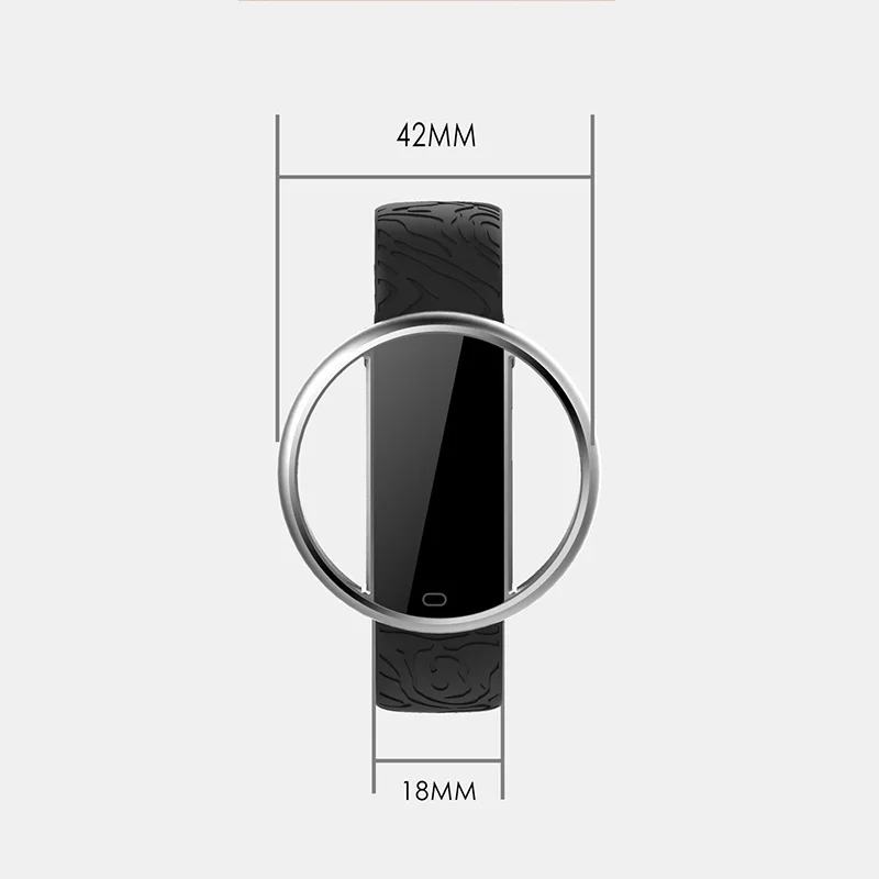 Smart Bracelet IP67 Waterproof Support Heart Rate Blood Pressure Sleep Detection GK8899