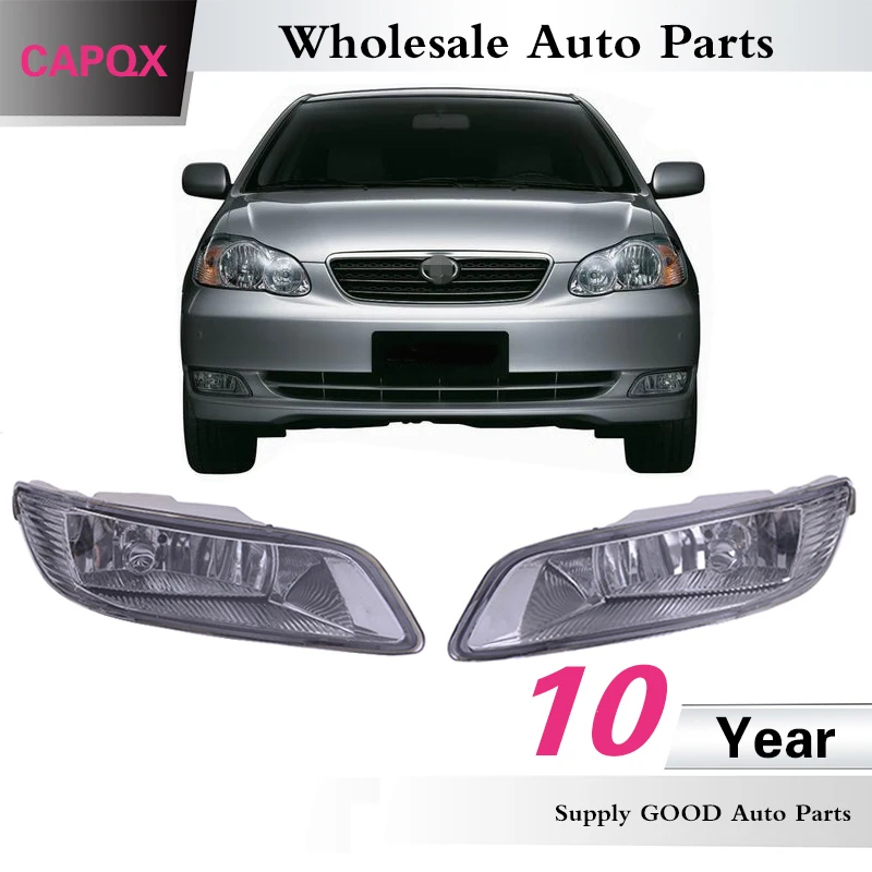 CAPQX для COLLORA 1.8L ZZE122 1ZZ FE 2003 2004 2005 2006 Передний бампер противотуманная фара