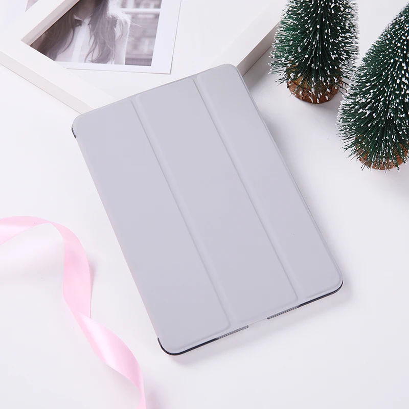Однотонный чехол для iPad Mini подставка планшета 12 9 Pro 11 2020 10 5 Air 3 2 7 го поколения 6