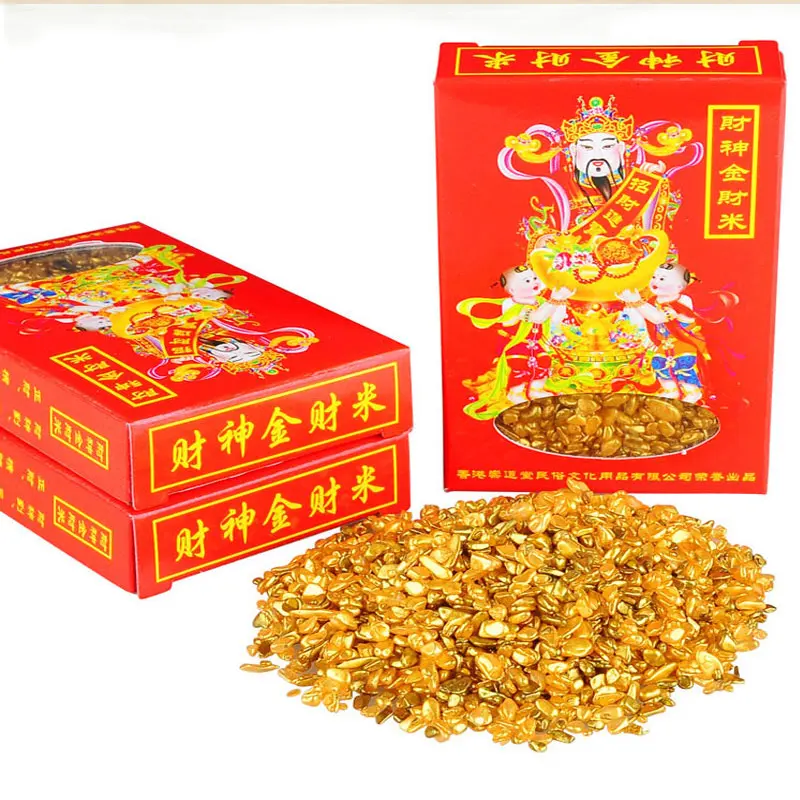 Feng Shui Fortuna Jinmi Jincaimi Lucky Fortune Affordable Fortune God Five Elements Incense Burner Golden Rice home decor