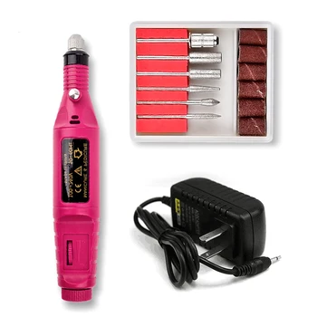 

Professional Mini Power Electric Manicure Machine Tools Drill Pen Pedicure Set For Nail Tools Equipment Electric Drill Manicure