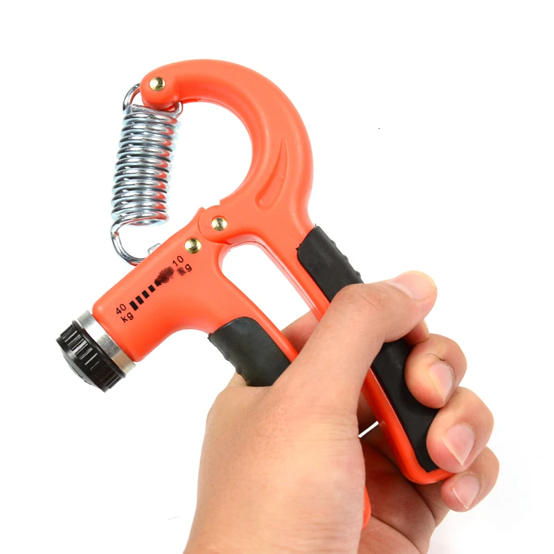 suoryisrty Gripper Hand Grip for Fitness Pinch Meter Portable Hand Expander Hand Grips 1 Piece Color Random