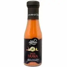 

sauce brava picant selección gourmet 278gr salsas asturianas