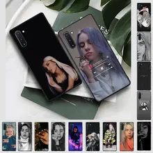 Teléfono caso Bab chica negro de la cubierta del teléfono de Shell para Samsung nota 3 4 5 6 7 8 9 10 pro A7 2018 A10 A40 A50 A70 J7 2018(China)