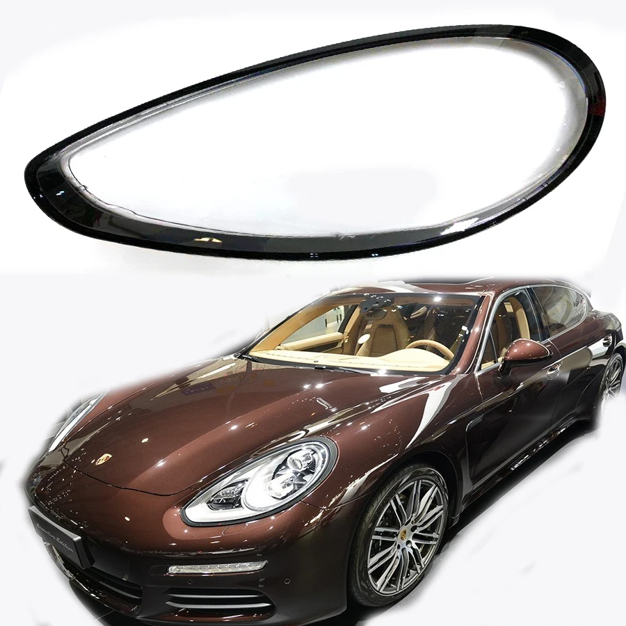 Для Porsche Panamera 2014 2016 линзы передние фары стеклянная маска Крышка лампы прозрачная