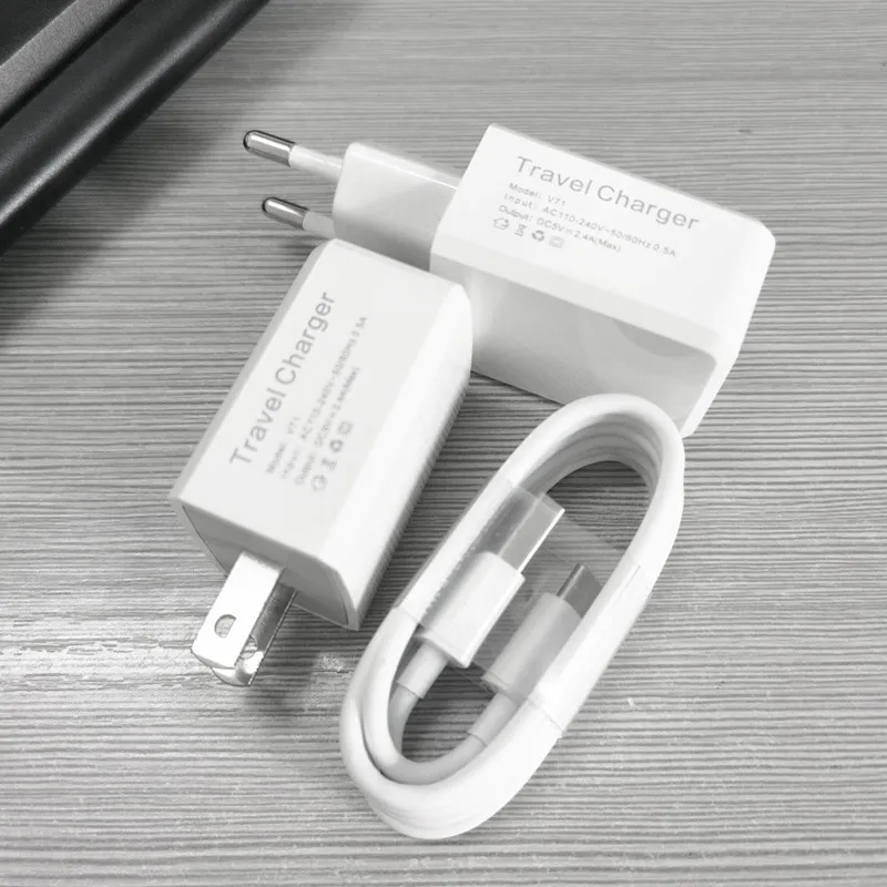 5В 2A USB зарядное устройство настенный адаптер и Тип C Микро зарядный кабель для Huawei
