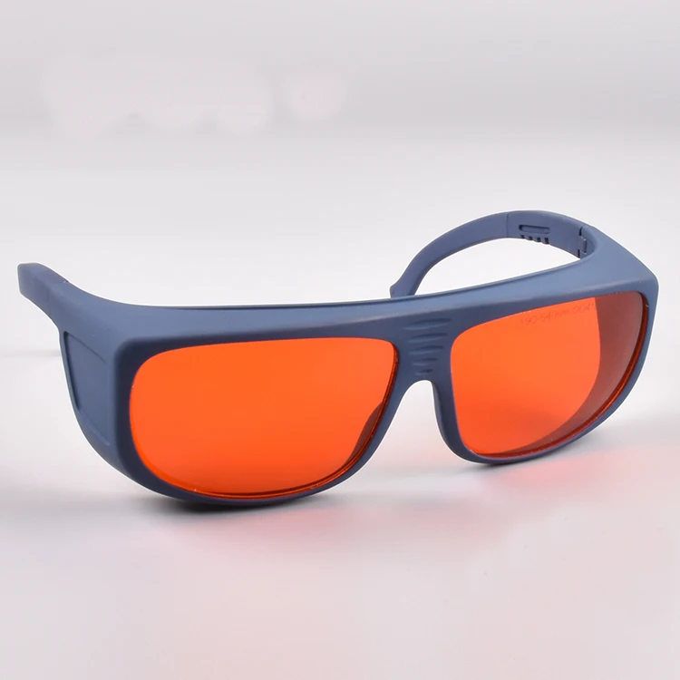 

405nm 445nm 450nm 473nm 532nm Laser Safety Goggles for 190-550nm O.D 6+ CE with Clean Cloth and Hard Bag