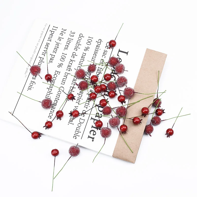 20 Pieces Artificial Fruit Diy Gifts Box Wedding Decorative Wreaths Bridal Accessories Christmas Decor for Home artificial fruits and vegetables