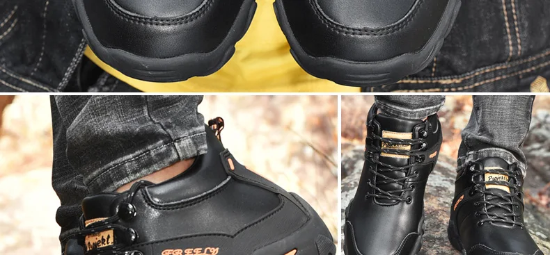 Men Hiking Boots Botas Senderismo Hombre Trekking Shoes Outdoor Waterproof Wanderschuhe Treking Buty Trekingowe Sepatu Gunung