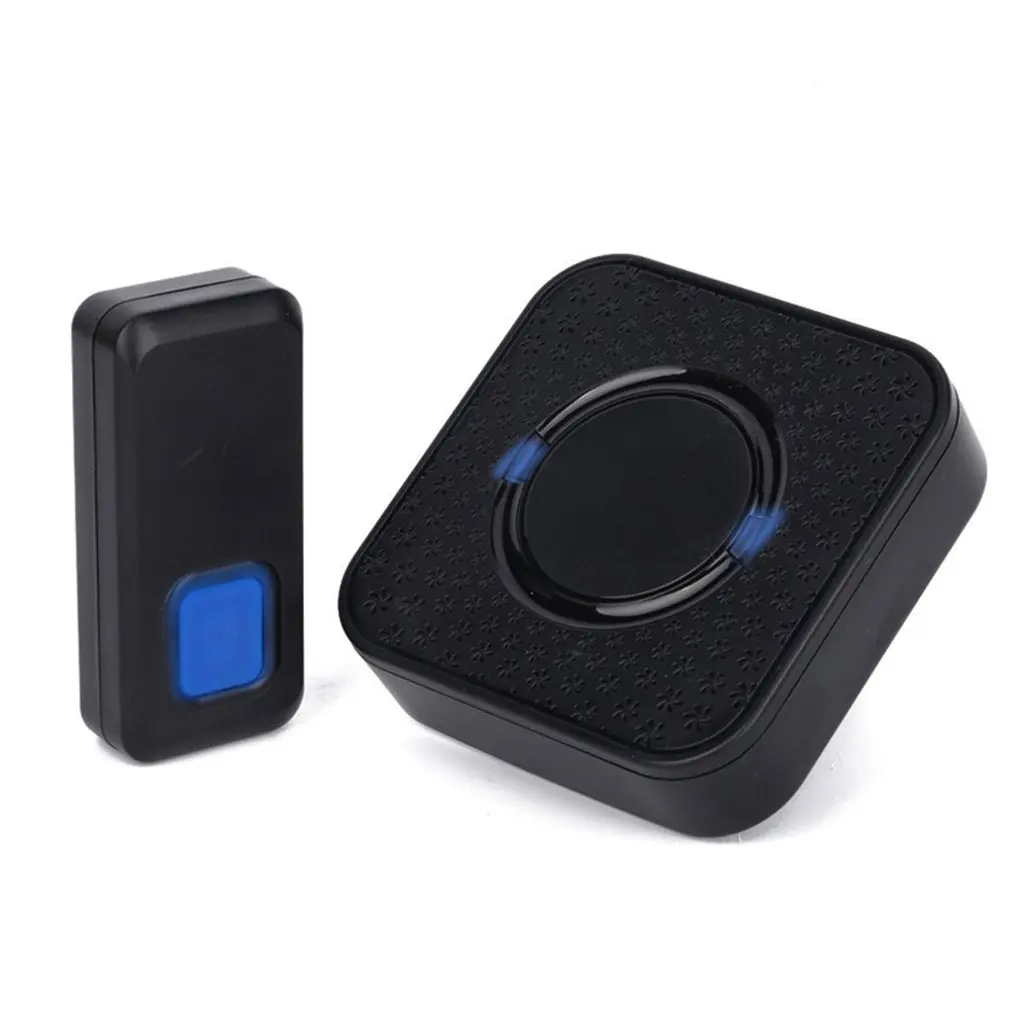 

Waterproof Wireless Doorbell 300M Long Range 55 Songs Chimes 5 Adjustable Volume Door Bell Remote Control Alert System