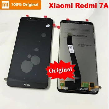 

100% Original New Work Xiaomi Redmi 7A Touch Screen Digitizer LCD Display Assembly Sensor with Frame Redmi 7a original