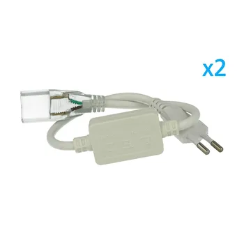 

LEDLUX CL2202212 2 PCs plug power adapter transformer rectifier 2 Pin pitch 12mm Per reel Led 220V Mono color straighten
