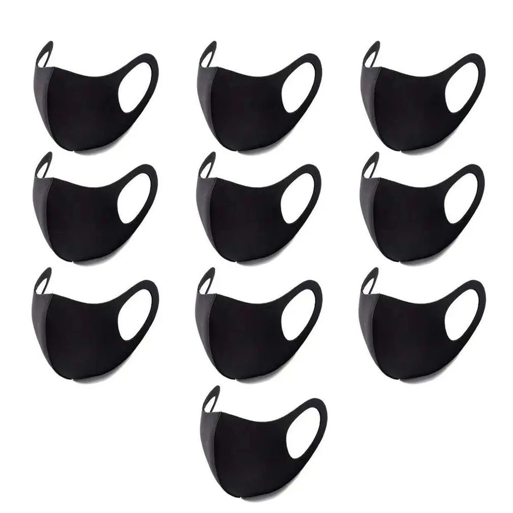 

Waterproof polyester fiber protective mask High efficiency filtration breathable respirator 1/3/5/10 pcs