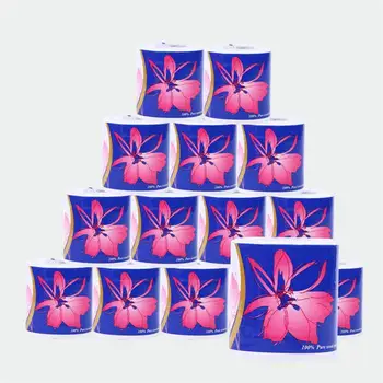 

10 Rolls of 75g 3 Layers Roll Paper Tissue Paper Toilet Bathroom Roll Paper