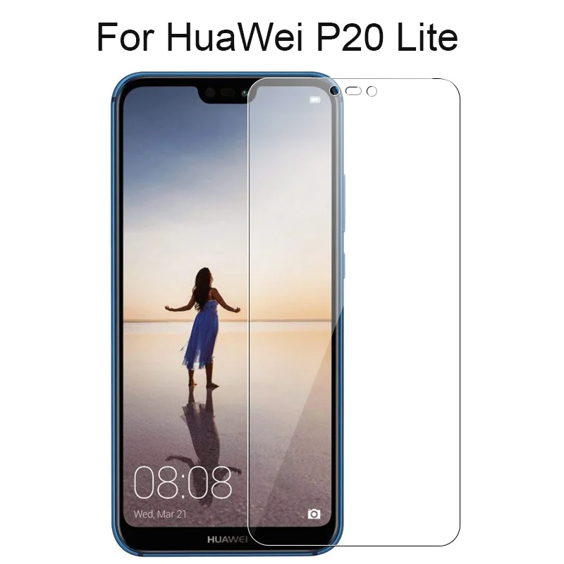 3-1 шт./лот, полностью закаленное стекло для huawei P20 Lite, Защитное стекло для экрана для huawei P20 P20 Pro, стеклянная пленка - Цвет: P20 Lite