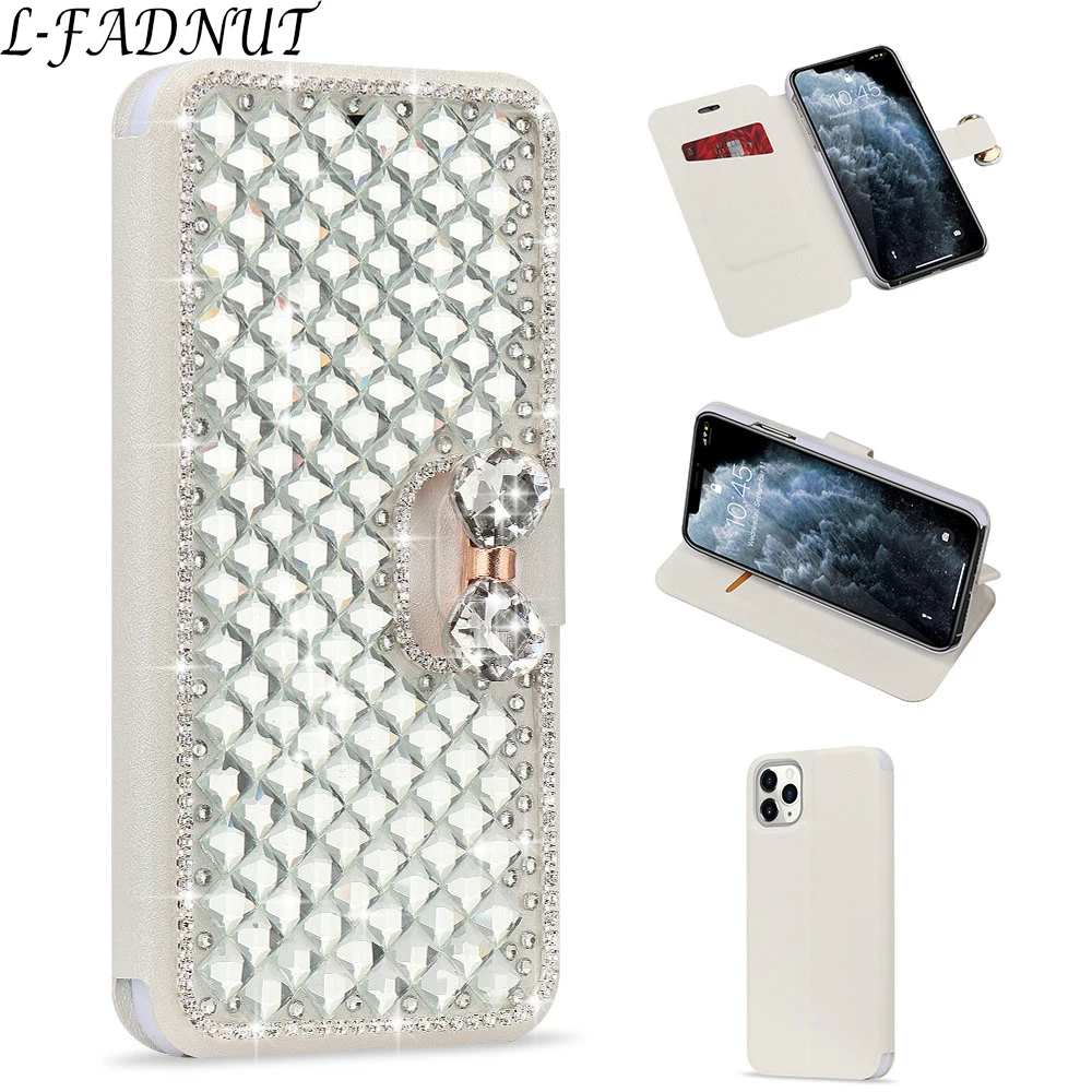 

Bling Crystal Butterfly Flip Leather Case For Samsung Galaxy A51 A71 A8 A7 A6 A5 A3 J5 J4 J6 Plus Cover Shockproof Wallet Coque