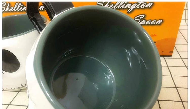 New Arrival Jack Skellington Mug, "The Nightmare Before Christmas" Cartoon Coffee Mug Horrifying Tea Cup for friends gift