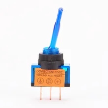 Тумблер 12В 20A изменение применимо Цвет изменение кулисный переключатель 3-Контактный ВКЛ-ВЫКЛ