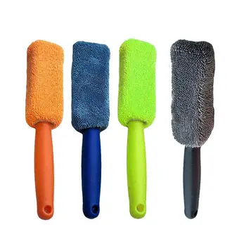 

Portable Wheel Tire Brush Vehicle Cleaning Brush Wheel Rims Tire Washing Brush Tire Rim Scrub Brush Car Wash Tools
