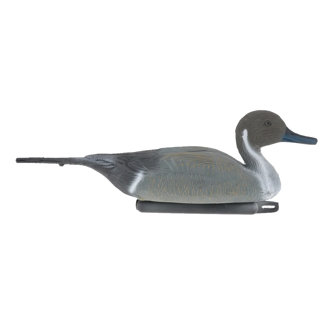Lightweight Hollow Body Floating Duck Decoy Duck Hunting Decoys Hunting Bait Lifelike Pintail Garden Yard Scarer Lawn Ornaments