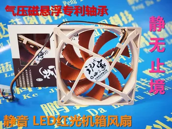 

New mute 12 cm 12025 cm 12 v LED pneumatic maglev computer case a cooling fan