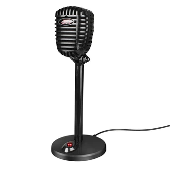

Microphone Vocal Record Singing Studio PC USB 3.5mm for Computer Vol Adjust Switch Rotatable Flexible Professional Mic