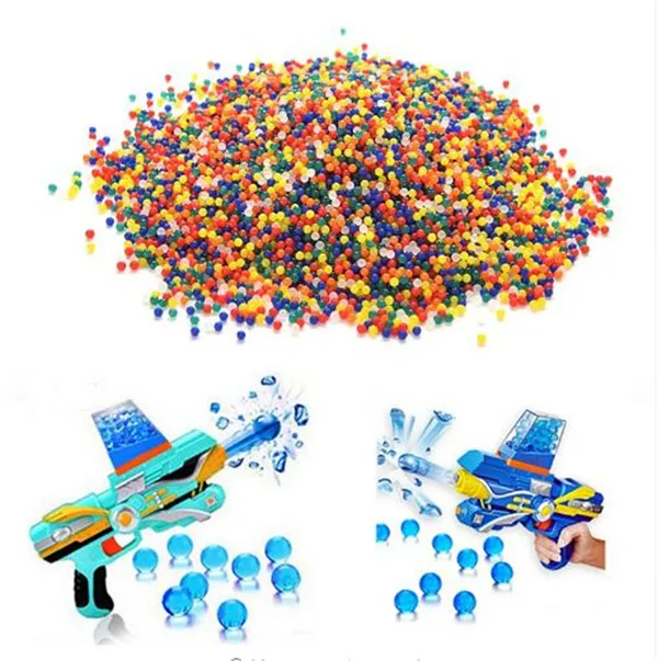 

100 PC Pearl Shaped Hydrogel Crystal Soil Water Beads Bio Gel Mud plant Grow Magic Jelly Balls Orbiz For Flower Wedding Decor