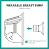 SLAIXIU 17/19 mm Breast Pump Accessories Horn Caliber Size Converter Milk Cup Caliber Adapter Small Nipple Horn Cover 2